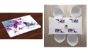 Ambesonne Butterfly Place Mats, Set of 4